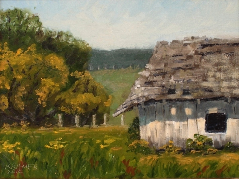 Old barn in Freestone, CA