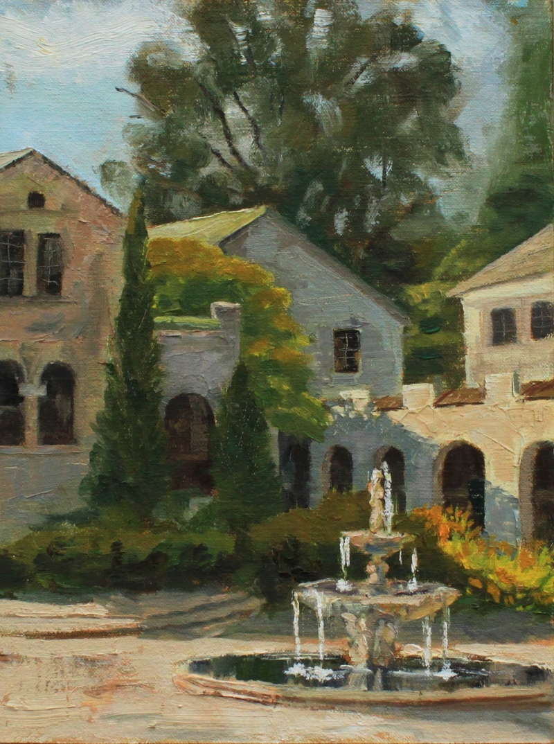 Inner Court at St. Vincent's