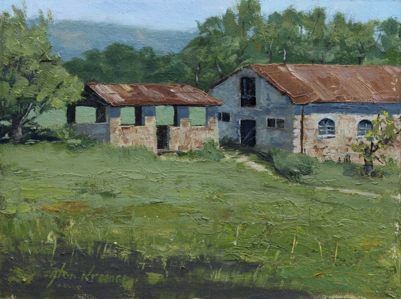 The barn that Jack built (Jack London's ranch)