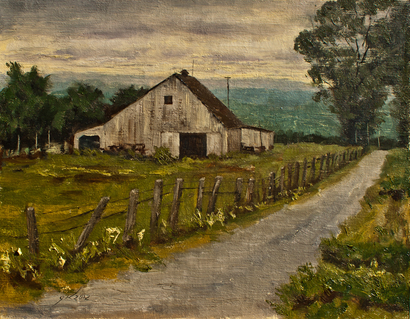 Farm in the hills above Petaluma