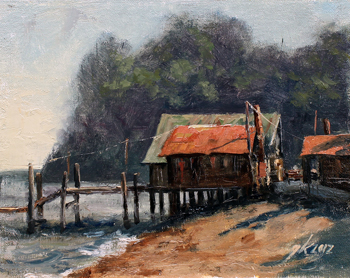 China Camp. Afternoon Glow